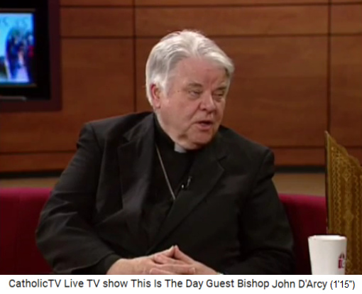 Bischof D'Arcy 2010 nach seiner Pensionierung