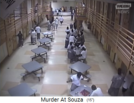 Hochsicherheitsgef�ngis Souza-Baranowski in Lancaster
              (Massachusets), Begegnungszone