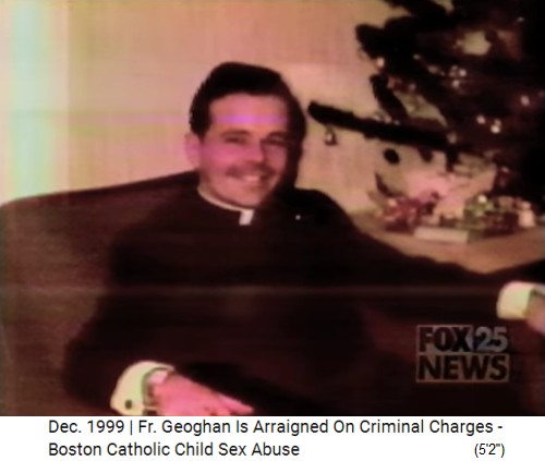 The criminal-pedophile priest John
                Geoghan in the 1970s appr.