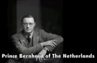 Satanist criminal Prince Bernhard of
                Holland, portrait