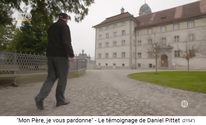 Satanic monastery of
                Einsiedeln, the apartment of the abbot top left