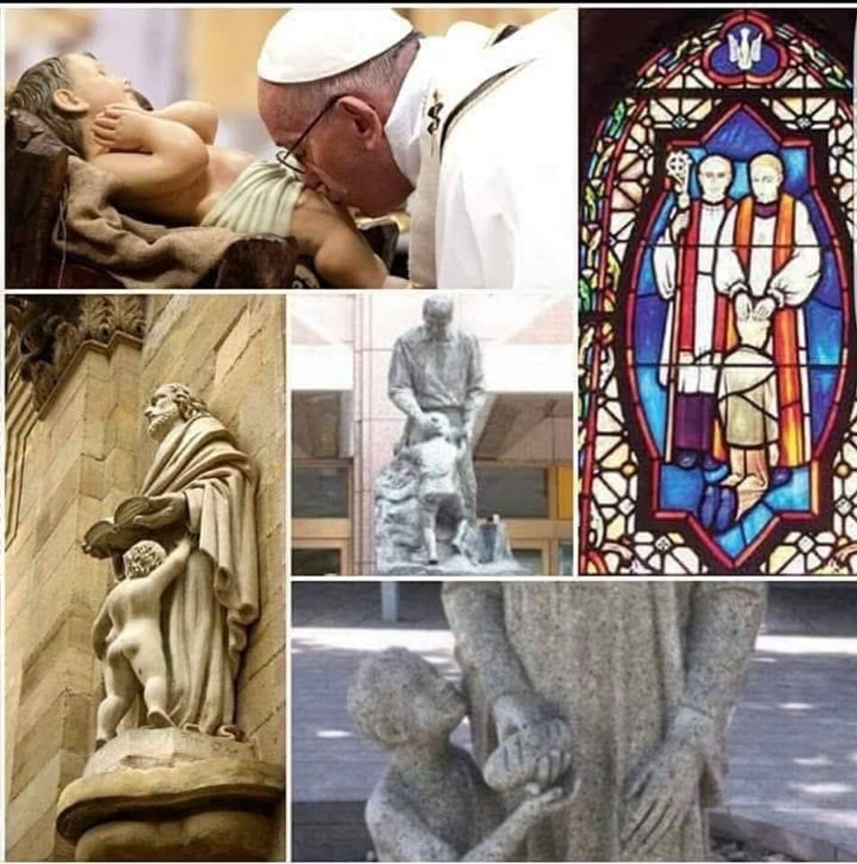Criminal Catholics on April 13, 2023: Catholic
                churches depicting abuse actions - criminal pedophiles