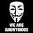 Anonymous online,
                Logo