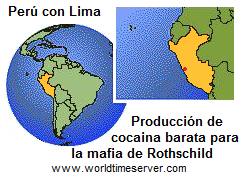 Mapa del Per con
              Lima