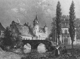 Schloss F�rstenau im
                        Odenwald ist nach arabischer Architektur
                        gebaut...