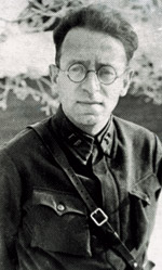 Wassili Grossman, Portrait 1942 ca.
                [6], ein Kriegsreporter, dann aber leider auch
                Propagandaschriftsteller des Zionismus mit seinem
                unm�glichen "Schwarzbuch"