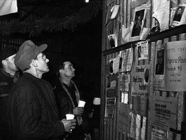 Vermisstenanzeigen in Friedland in den
                            1950er Jahren