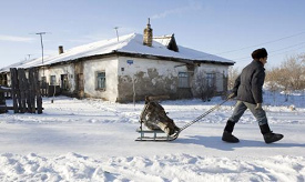 Dolinka, die Zentrale des Gulaglagers
                            Karlag (2009) [15]