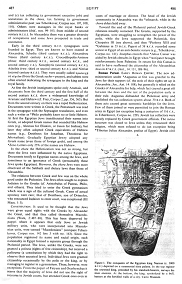 [Mossad] Encyclopaedia Judaica (1971):
                        Egypt, vol.6, col. 487-488