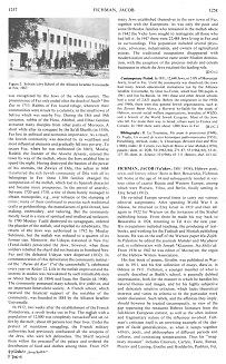 Encyclopaedia Judaica 1971: Fez, vol. 6,
                        col. 1257-1258