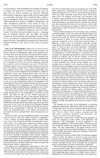 Encyclopaedia Judaica 1971: Cuba, vol. 5,
                        col. 1147-1148