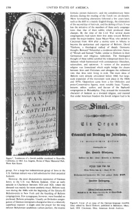 Encyclopaedia Judaica (1971):
                          "USA", vol. 15, col. 1599-1600