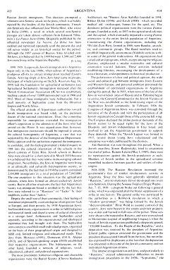 Encyclopaedia Judaica: Argentina, Band 3,
                          Kolonne 413