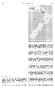 Encyclopaedia Judaica 1971: New Zealand,
                          vol. 12, col. 1127-1128