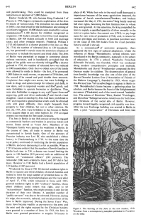 Encyclopaedia Judaica (1971): Berlin, vol. 4,
                      col. 641-642