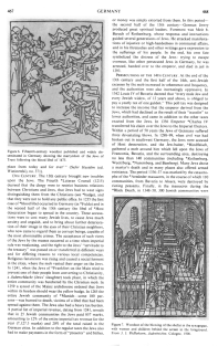 Encyclopaedia Judaica (1971):
                              Germany, vol. 7, col. 467-468