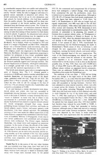 Encyclopaedia Judaica (1971): Germany, vol.
                      7, col. 493-494