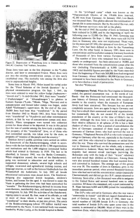 Encyclopaedia Judaica (1971): Germany,
                          vol. 7, col. 495-496