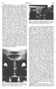 Encyclopaedia Judaica (1971): Germany,
                          vol. 7, col. 501-502