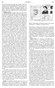 Encyclopaedia Judaica (1971): Cologne,
                          vol. 5, col. 741-742