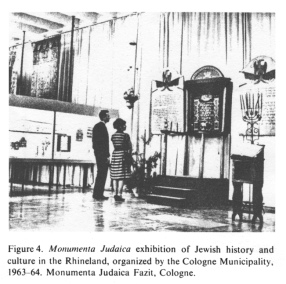 Encyclopaedia Judaica (1971): Cologne, vol. 5,
                  col. 743. "Monumenta Judaica" exhibition of
                  Jewish history and culture in the Rhineland,
                  organizedby the Cologne Municipality, 1963-64.
                  Monumenta Judaica Fazit, Cologne