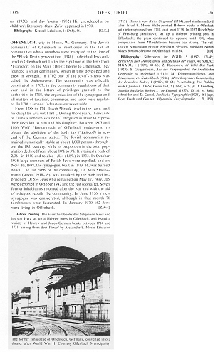 Encyclopaedia Judaica (1971): Offenbach
