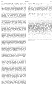 Encyclopaedia Judaica (1971): Jews in
                          Denmark, vol. 5, col. 1541-1542