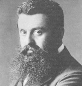 Theodor
                Herzl, portrait of a racist which invented Zionism to
                drive all Arabs away