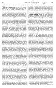 Encyclopaedia Judaica (1971): Lithuania,
                          vol. 11, col. 385-386