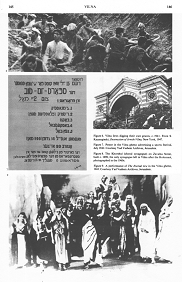 Encyclopaedia Judaica (1971): Vilna,
                          vol.16, col. 145-146, photos