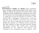 Encyclopaedia Judaica (1971): Gdansk, vol.
                        7, col. 346