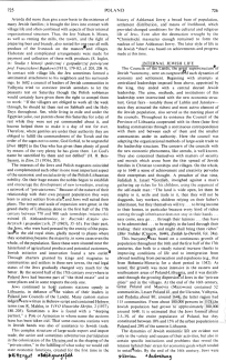 Encyclopaedia Judaica (1971): Poland, vol.
                        13, col. 725-726