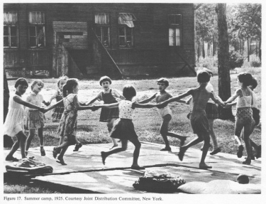 Encyclopaedia Judaica (1971): Poland, vol. 13, col.
                747-748. Summer camp, 1925 [[probably organized by the
                Joint]]. Courtesy Joint Distribution Committee, New
                York.