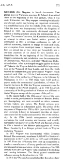Encyclopaedia Judaica (1971): Wegrow, vol.
                        16, col. 372