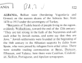 Encyclopaedia Judaica (1971): Jews in
                        Albania, Vol. 2, col. 522