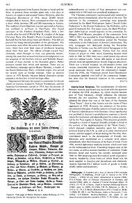 Encyclopaedia Judaica 1971: Austria,
                            vol. 3, col. 903-904