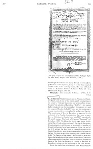 Encyclopaedia Judaica (1971): Jews in
                              Barcelona, vol. 4, col. 208