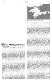 Encyclopaedia Judaica (1971): Crimea,
                            vol. 5, col. 1103-1104