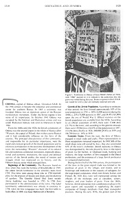 Encyclopaedia Judaica (1971): Jews in
                            Odessa, vol. 12, col. 1319-1320