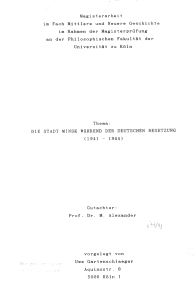 Gartenschl�ger:
                                          Die Stadt Mink w�hrend der
                                          deutschen Besetzung 1941-1944,
                                          Titelblatt