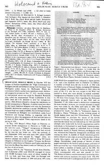 Encyclopaedia Judaica: Holocaust,
Rescue from, vol. 8, col. 905-906 Encyclopaedia Judaica: Holocaust, Rescue
from, vol. 8, col. 905-906