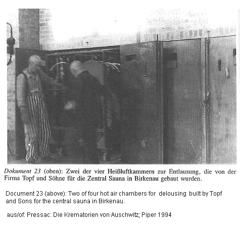 KZ Auschwitz: Entlausung mit
                        Heissluft-Kompressionskammern in der Sauna
                        Birkenau: Ge�ffnete Kammert�ren / cc Auschwitz:
                        delousing by hot air in compression chambers in
                        the sauna of Birkenau: Opened chamber doors