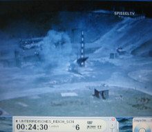 Rakete V2, Fehlversuch 02, die
                          Rakete kippt