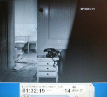 Obersalzberg-Berghof 61, US-Film,
                        Badezimmer von Eva Braun