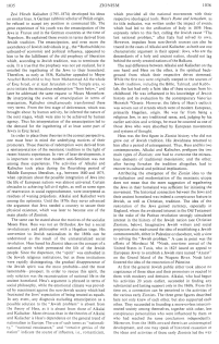 Encyclopaedia Judaica (1971): Zionism, vol.
                        16, col. 1035-1036