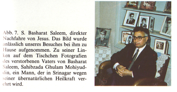 Der
Jesus-Nachkomme Sahibzada Basharat Saleem Der
Jesus-Nachkomme Sahibzada Basharat Saleem