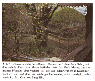 Berg Nebu mit dem Platz mit dem Mosesgrab,
                Gesamtansicht des Platzes