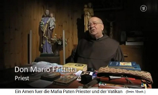 Palermo: Father Don Mario Frittitta, who even
                      read mafia murderers privately the mass