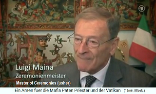 Catania, the
                    festival of the Holy Agathe 04, master of ceremonies
                    is Mr. Maina