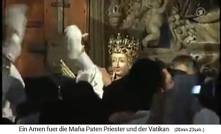 Catania, the festival of the
                    Holy Agathe 05: the main statue